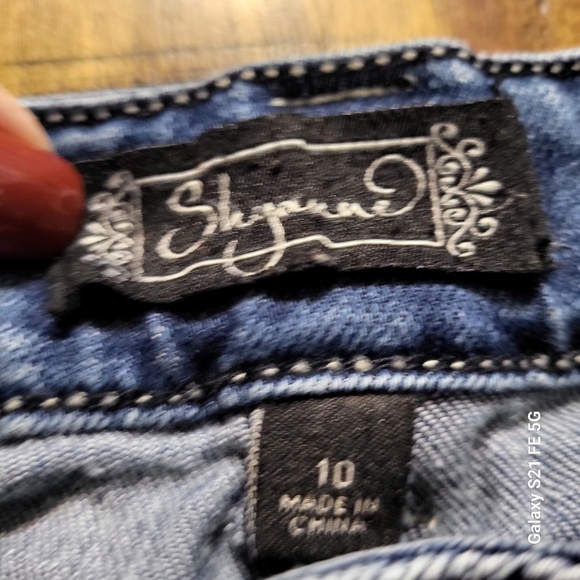 NWOT Shyanne Western Jeans Girl's Size 10 26 X 28 - Rise 8 1/2 - Picture 5 of 7